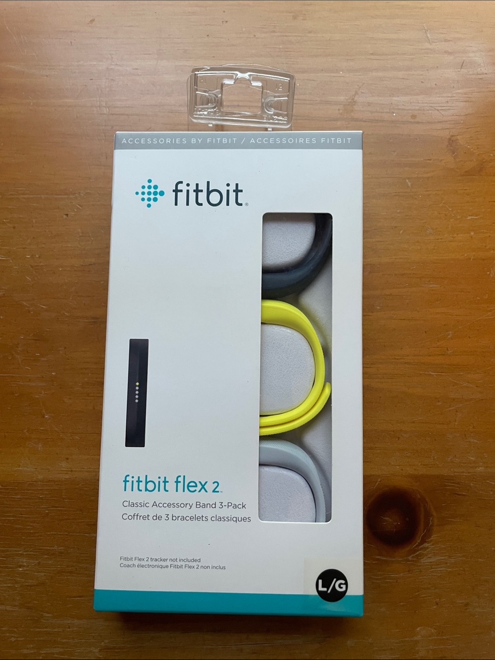 fitbit Flex 2 Accessory Band 3-Pack - Yellow, Gray, Black